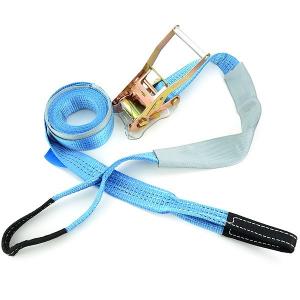 三方良し ラッシングベルト ワッカ仕様 5m/幅50mm 定格荷重2000kg 荷