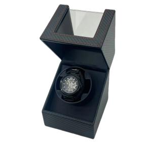 三方良し ワインディングマシーン 1本巻き炭素繊維 レザー 日本製