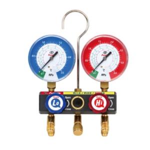 アサダ　マニホールドキット　AD　AM110C　92cmホース３本　ケース付き【R12/R22/R5...