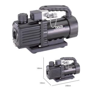 イチネンTASCO TASCO 高性能ツーステージ真空ポンプ TA150XD