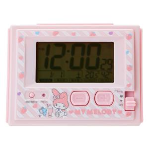 マイメロディ デジタル電波目覚まし時計(いちご)...