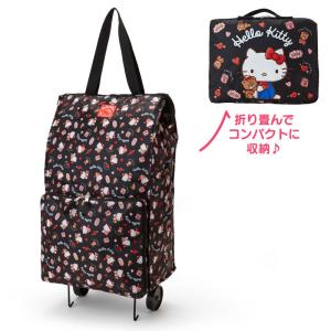 ハローキティ 折りたたみキャリーバッグ(ベア)...