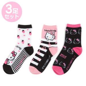 ハローキティ キッズソックス3足セット(オンプ)