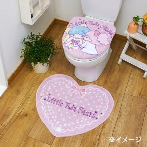 リトルツインスターズ トイレフタカバー＆マットセット