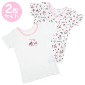 ハローキティ キッズ半袖肌着2枚セット