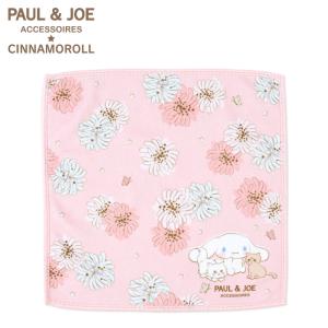 シナモロール PAUL & JOE ACCESSOIRES スマホ拭きハンカチ ピンク