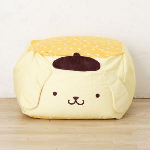 ポムポムプリン ビーズクッション