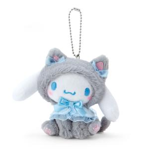シナモロール おめかし猫マスコットホルダー(いやしのにゃんこ)