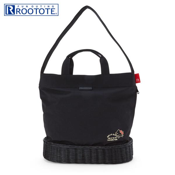 ハローキティ ROOTOTE スロースバッグ ブラック