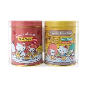 サンリオキャラクターズ 山本海苔店 のりチップス2缶セット(わさびごま・ゆず胡椒)｜sanrio