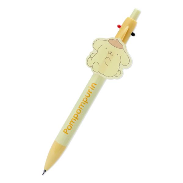 ポムポムプリン 2色ボールペン＆シャープペンシル(ぬいぐるみデザイン文具)