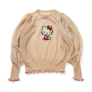 ハローキティ BEAMS COUTURE 透けるセーター｜sanrio