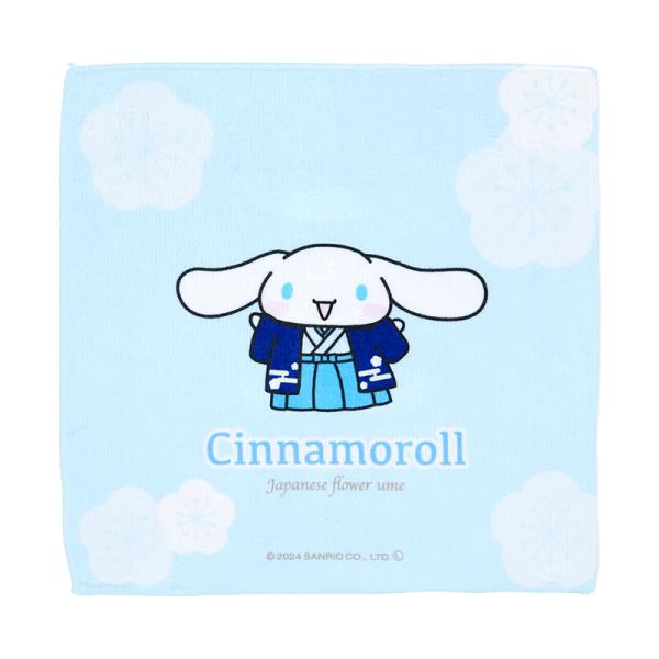 シナモロール ちょいでかミニタオル（日本の花）