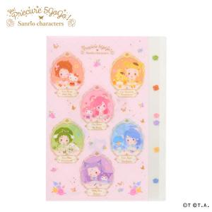 Yes！プリキュア５GoGo！×サンリオキャラクターズ A4クリアファイル5ポケットA