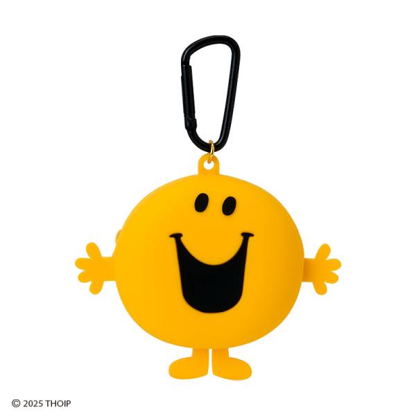 ミスター ハッピー キャラクター形シリコーンミニポーチ