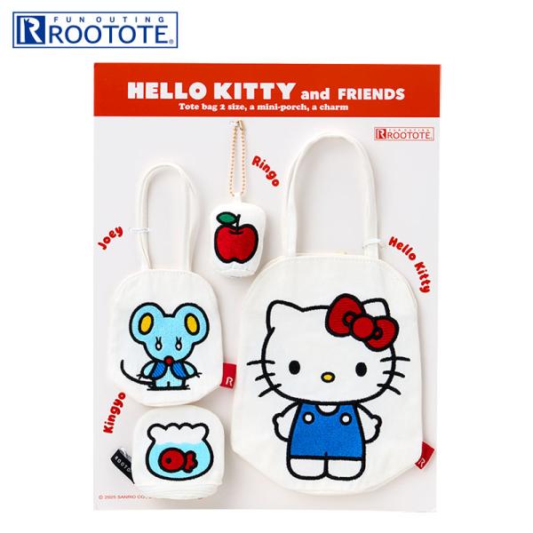 ハローキティ ROOTOTE ネコリョーシカ バッグセット