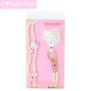 ハローキティ ショルダーストラップ（I Love Hello Kitty） ピンク｜公式サンリオオンラインショップ