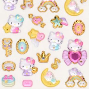 ハローキティ 金箔ぷっくりシールの詳細画像3