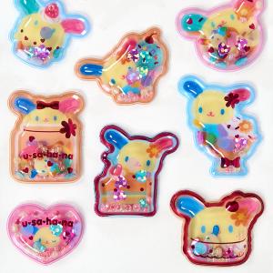ウサハナ ビーズ入りぷっくりシールの詳細画像3