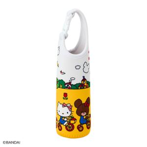 くまのがっこう×ハローキティ ペットボトルカバ...の詳細画像1