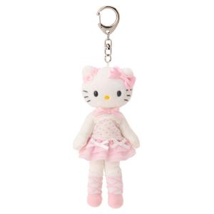 ハローキティ マスコットホルダー バレエコア（Sanrio closet collection）