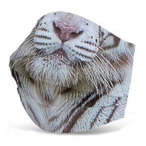 JANE DREAMデザイン不織布マスク 使い捨てマスク ホワイトタイガー