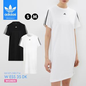 アディダス レディース Tシャツ ワンピース Tee ロングtシャツ シンプル 半袖 無地 ブラック ホワイト ウェア Adidas 運動 スポーツ 大きいサイズ クルーネック Adidas Tee Wdk S Style 通販 Yahoo ショッピング