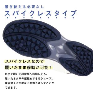 ダイヤル式 ゴルフシューズ メンズ スパイクレ...の詳細画像3