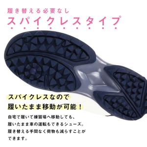 ダイヤル式 ゴルフシューズ レディース スパイ...の詳細画像2