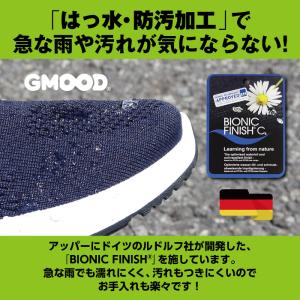 スニーカー メンズ 撥水 軽量 スリッポン ウ...の詳細画像1