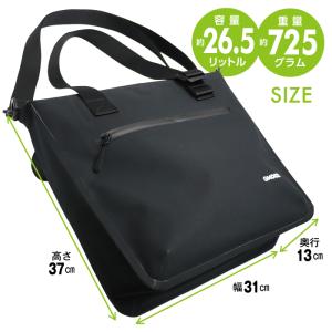 防水トートバッグ 26.5L A4対応 キャリ...の詳細画像5