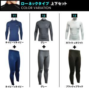 メンズ 裏起毛インナー ヒートコンプレッション...の詳細画像4