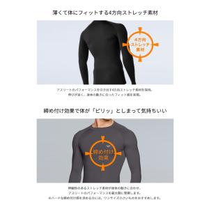 スポーツインナー メンズ コンプレッションイン...の詳細画像5