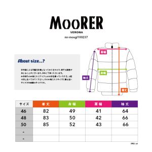 ムーレー メンズ ダウン ジャケット キルティ...の詳細画像5