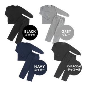 裏起毛 スウェット 上下セット メンズ レディ...の詳細画像1