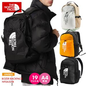 ノースフェイス バッグ メンズ レディース BOZER 19L 撥水 ブランド バックパック リュック ブラック オレンジ 旅行 通勤 通学 スポーツ アウトドア NF0A52TB 春