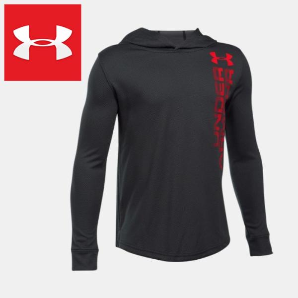 アンダーアーマー フード パーカー スポーツウェア ジュニア キッズ UNDER ARMOUR Te...