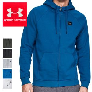 メンズ パーカー トレーナー UNDER ARMOUR アンダーアーマー 1320737 男性 黒 スウェット スポーツ ウェア スポーツブランド ジッパー｜sansei-s-style