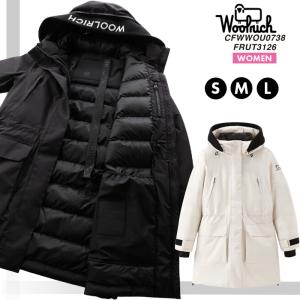 WOOLRICH（ウールリッチ） ファー付き ボウブリッジコートダウンコート