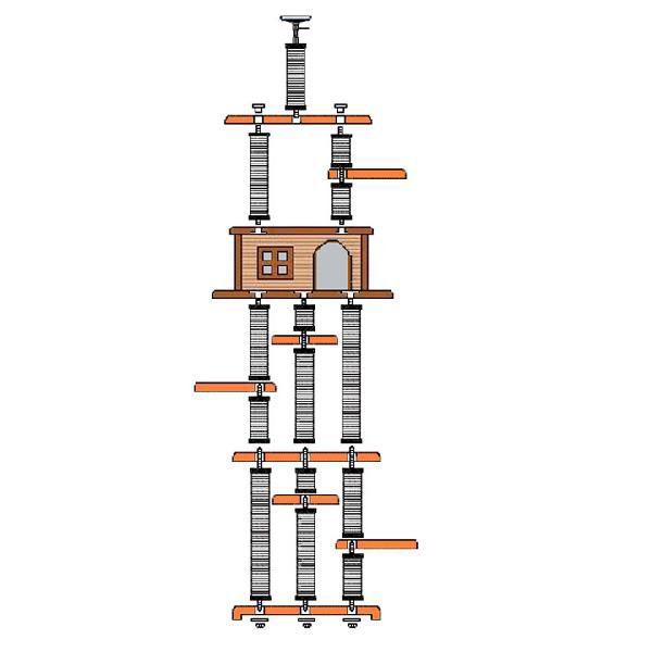 超高層3mキャットタワー　 [スカイツリーRA-DX]