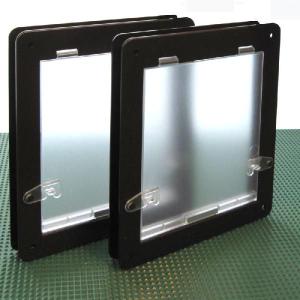 パネル キャットドア S型［1500〜2300］スチール製【サッシに
