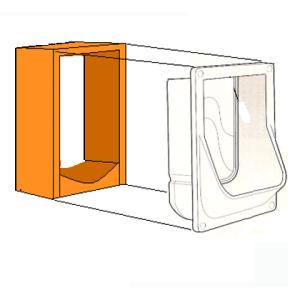 センサードア用木枠　【80〜119mm】
