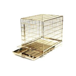 新品ステンレスＬケージ　短面 市瀬 犬 ケージ PROステンレスケージ L SSD 短面側ドア : ペット