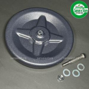 オーレック ウイングモア用　鉄製 左前輪ASSY　品番0245-6300H