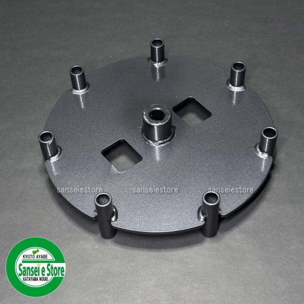 オーレック 純正部品 ウイングモアー用 駆動輪CMP ガンメタ