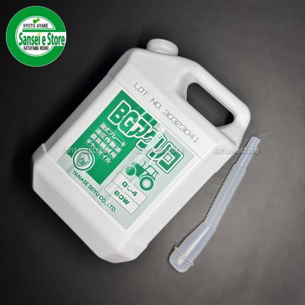 ヤナセ 製油  トランスミッション/ギヤーオイル GL-4 80W BGアグリコ ４LITER１本