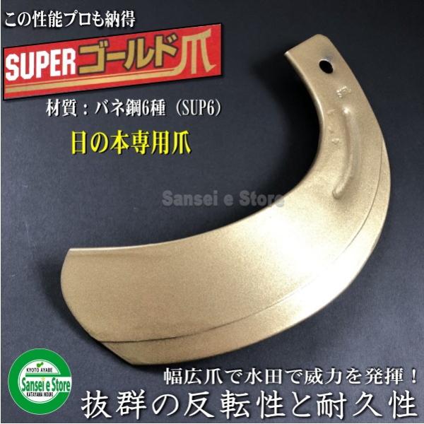 32本組 東亜重工製 日立ティエラ・日の本 トラクター スーパーゴールド爪 68-10