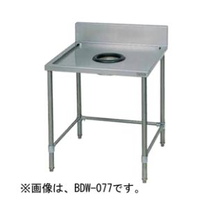 【代引不可・新品・送料無料】マルゼン ダストテーブル（バックガード有） ブリームシリーズ  BDW-...