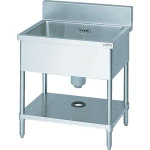 【代引不可】【新品】【送料無料】マルゼン 一槽シンク(バックガードあり) BS1-094　900*4...