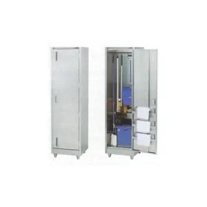 【代引不可・新品・送料無料】マルゼン 掃除用具ロッカー（取手：右）  BSL-054R　500*45...
